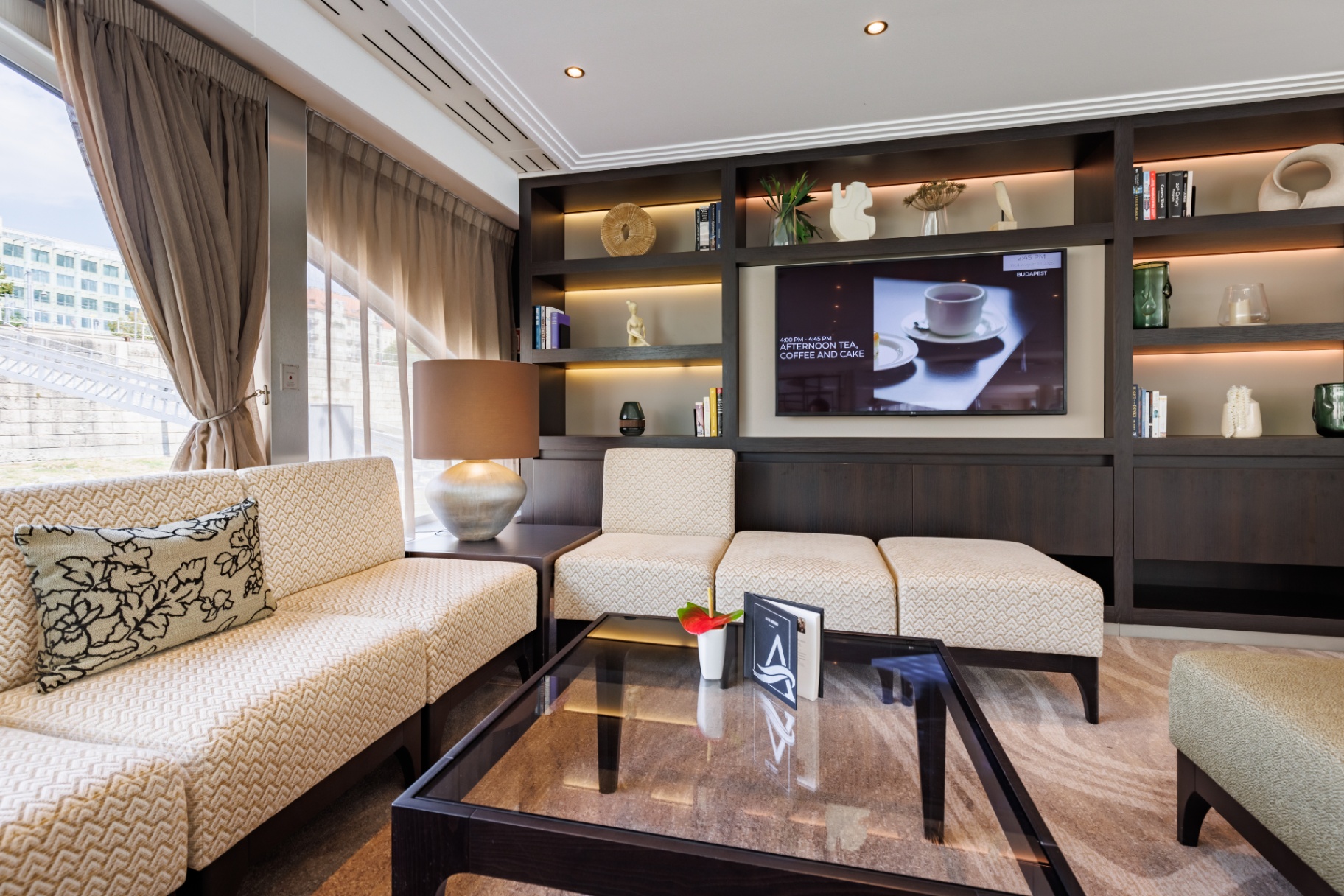 Library nook · afternoon tea at four